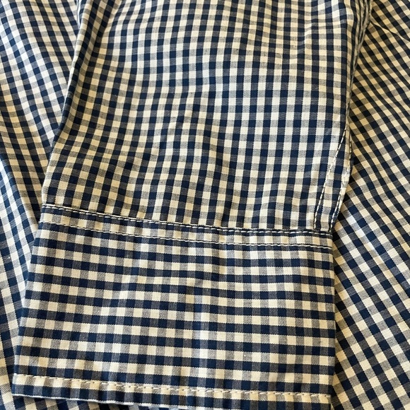 Nautica Blue Checkered Button-Up Shirt‎ - Picture 9 of 9